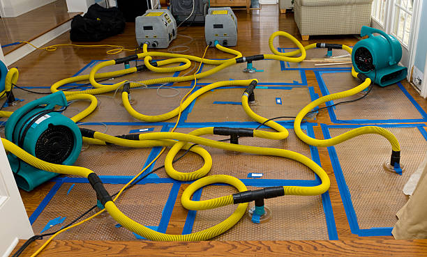 Professional Storm Water Damage Restoration technician working in Sparta, GA